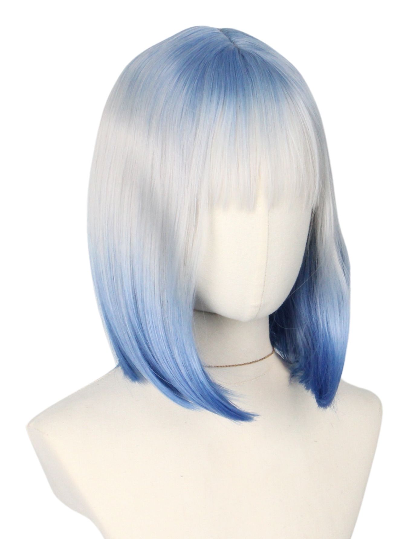 Blue and White Gradient Short  - Korean Daily Lifestyle บทวิจารณ์และราคา