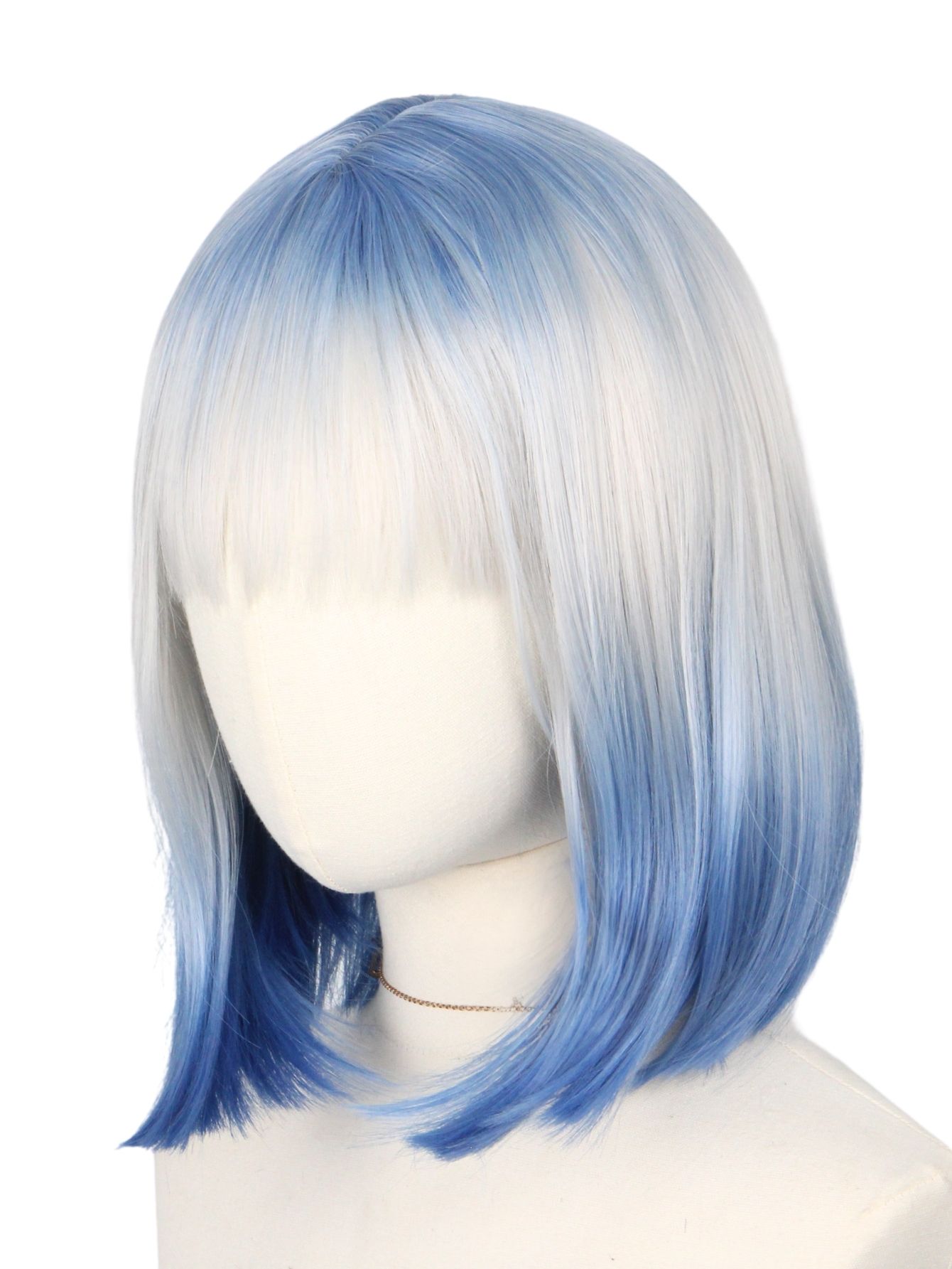 Blue and White Gradient Short  - Korean Daily Lifestyle บทวิจารณ์และราคา