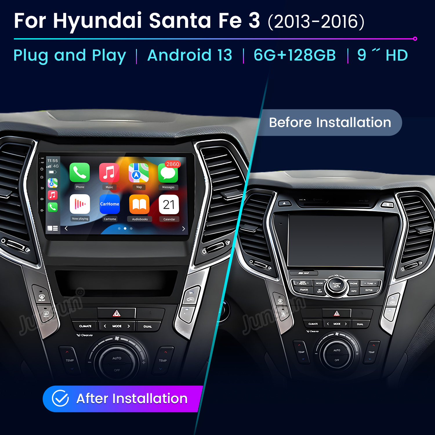 Junsun AI Voice Car Stereo Rad - Korean Lifestyle Products บทวิจารณ์และราคา