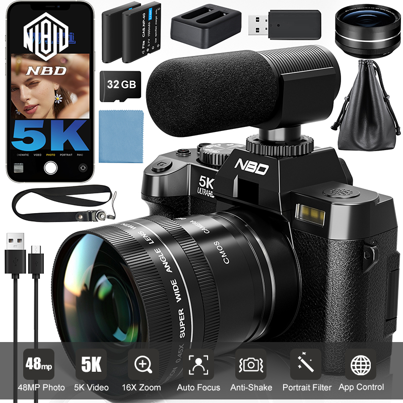 NBD 5K&48MP Digital Cameras Ph - Korean Lifestyle Vlogs บทวิจารณ์และราคา