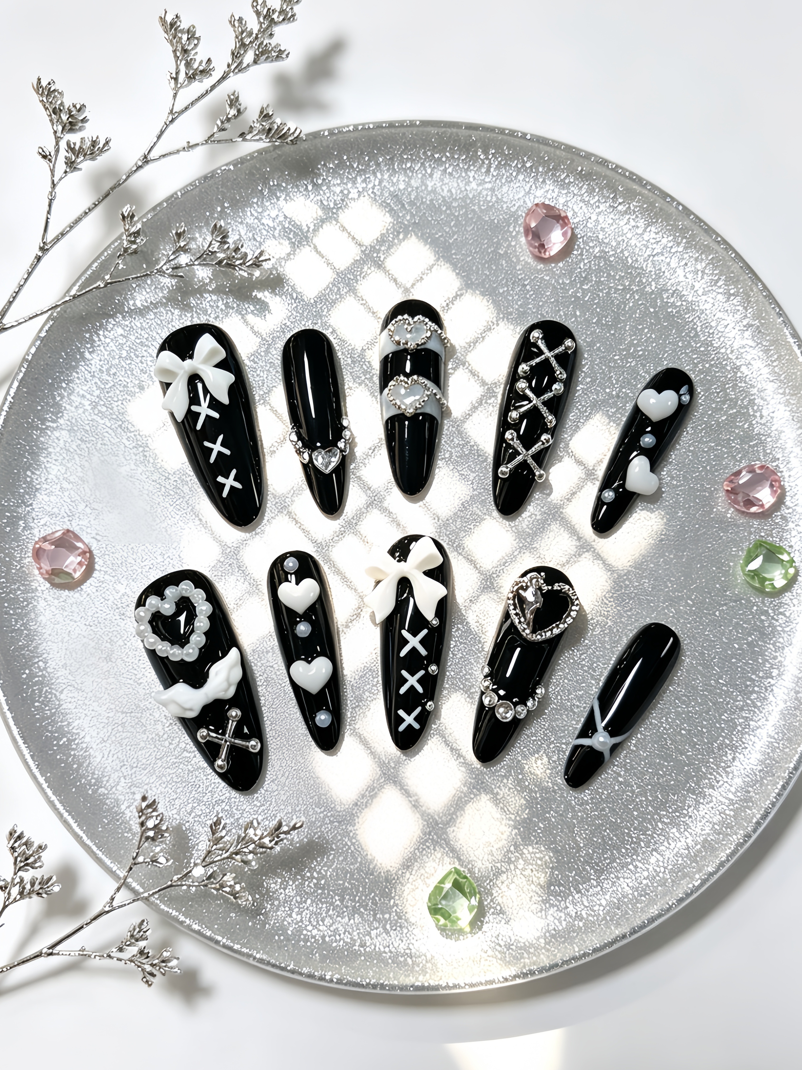 10 Long Black and White Minima - Korean Daily Lifestyle บทวิจารณ์และราคา