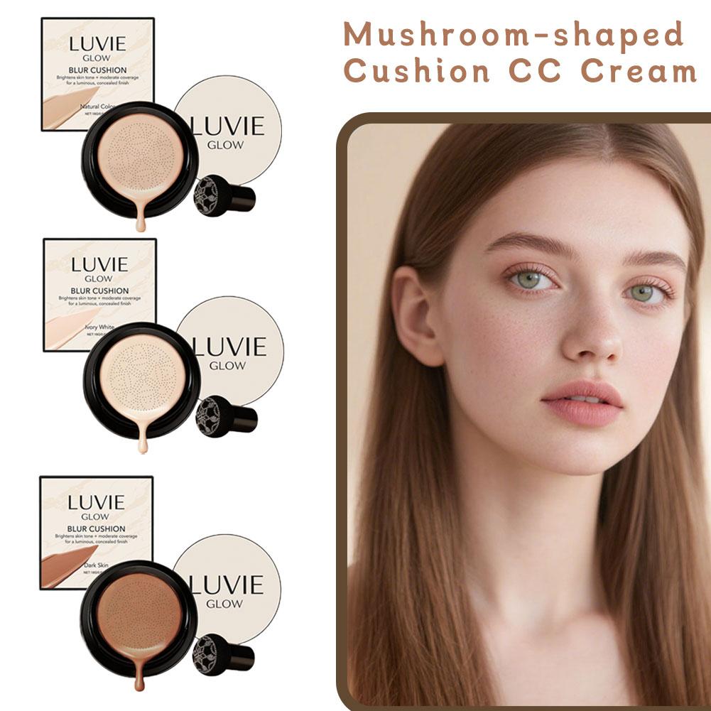 LUVIE GLOW Mushroom Head Cushi - Bb Cushion Korean บทวิจารณ์และราคา