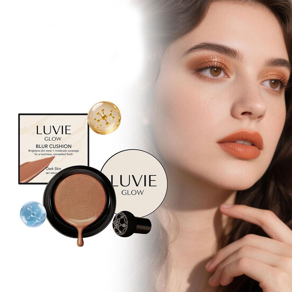 LUVIE GLOW Mushroom Head Cushi - Bb Cushion Korean บทวิจารณ์และราคา