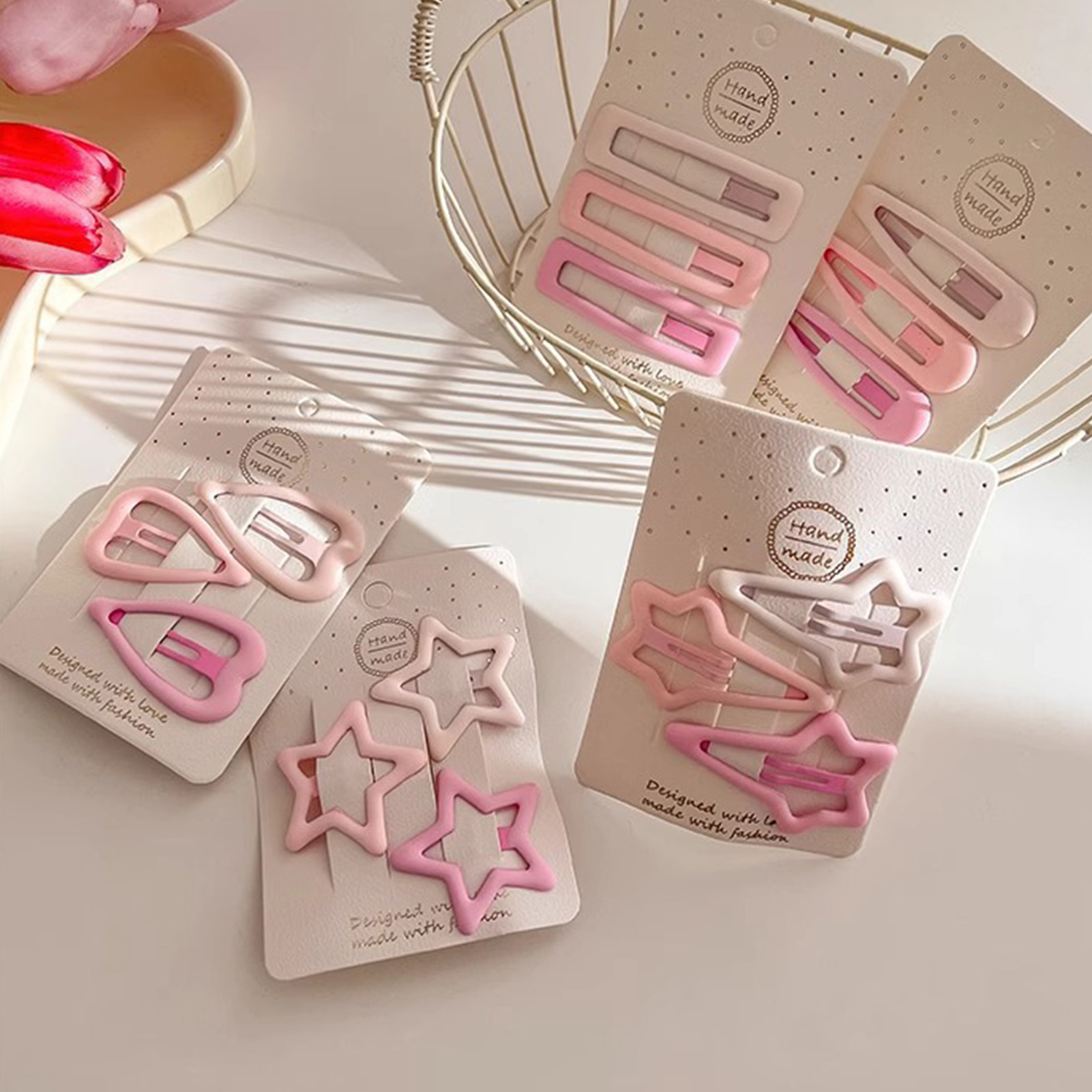 3PCS Sweet Style Headwear Pins - Korean Daily Lifestyle บทวิจารณ์และราคา