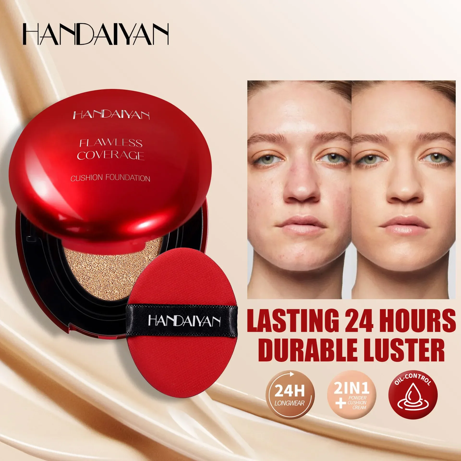Korean Air Cushion Foundation  - Bb Cushion Korean บทวิจารณ์และราคา