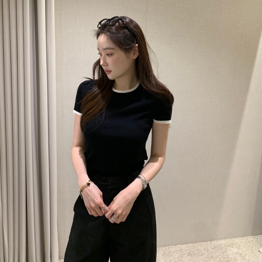 Chic Summer New Thin Color Blo - Korean Daily Lifestyle บทวิจารณ์และราคา